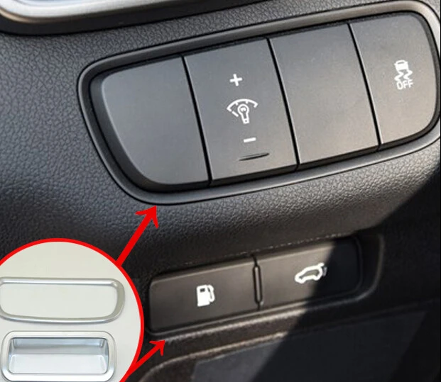 

Auto inerior accessories, light switch button trim,inner car styling for KIA Sorento 2015 ,ABS chrome , car accessories