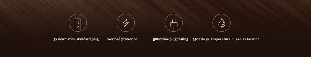 Xiaomi Mi Strip 5 Power Sockets Smart Power Strip Plug Intelligent Electrical Multi Adapter Independent Safety 100% Original (2)