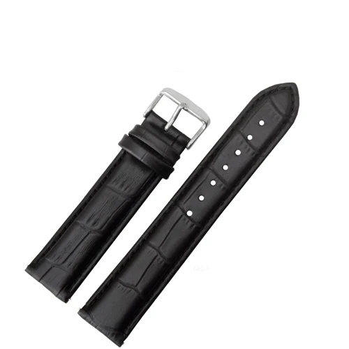 Классический бамбуковый ремешок PEIYI для наручных часов 20 мм 22 мм, сменный Браслет из натуральной кожи для huawei Watch 2/Pro/GT - Цвет ремешка: black B