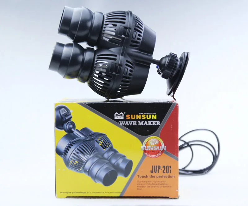 110v ~ 240v JVP201 волновой производитель пропеллерный насос 6000L 1600GPH мини нано