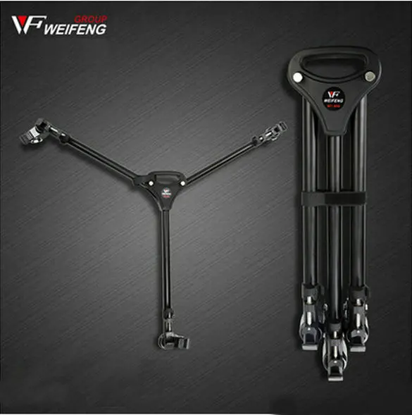 

New Hot Sale Free Shipping Pro 3 Wheels Pulley Universal Folding Camera Tripod Dolly Base Stand 800 Russia Brazil