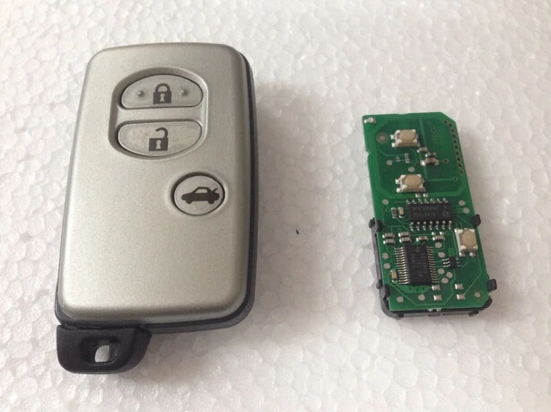 Смарт ключ с 3 кнопками для Toyota Camry Reiz Pardo чип ID71 434 МГц ключом Toy48 (0140 WD03 WD04) 2005 2008