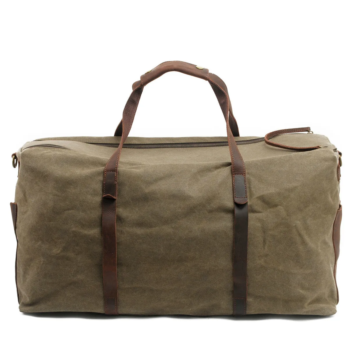 DAYGOS Canvas Carry On Luggage Men High Quality Travel Bag Large Duffle Bags Vintage Weekend