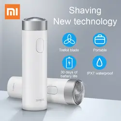 Xiaomi турбины Электрический электробритва Эпилятор IPX7 USB аккумуляторная Портативный Электрическая Бритва Электрический триммер волос