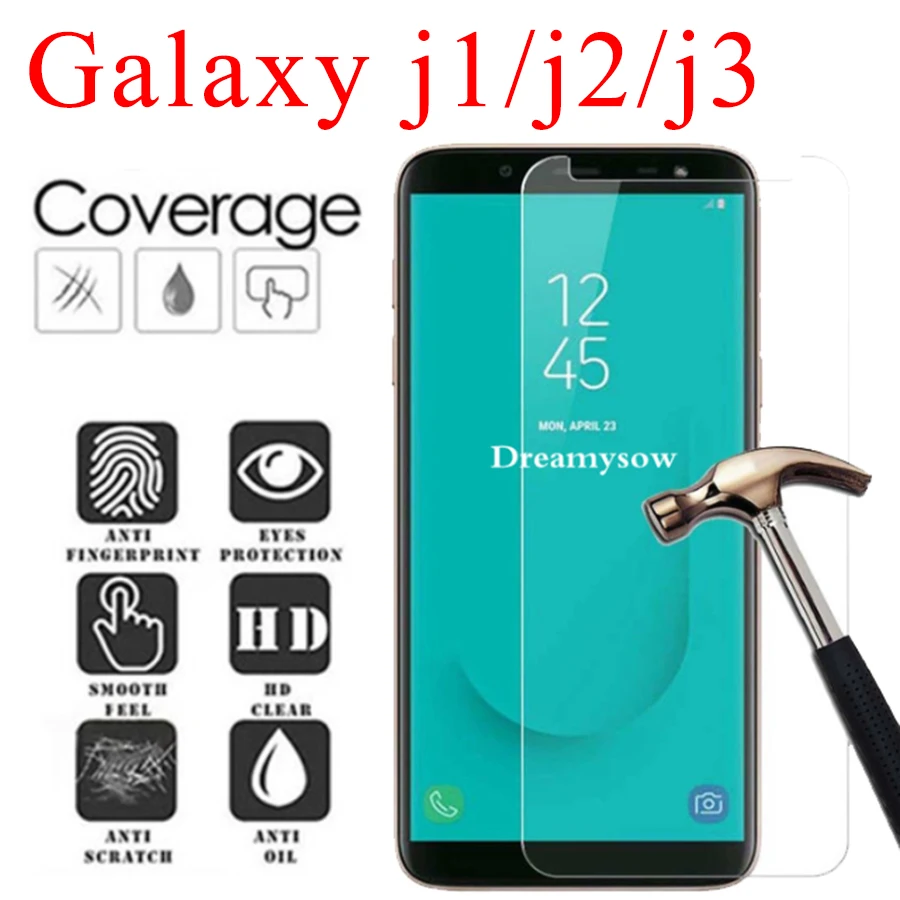 

Protective Glass on For Samsung j2 prime j3 j1 ace pro 2018 2016 tempered glas safety samsum galaxy j 1 2 tremp screenprotector