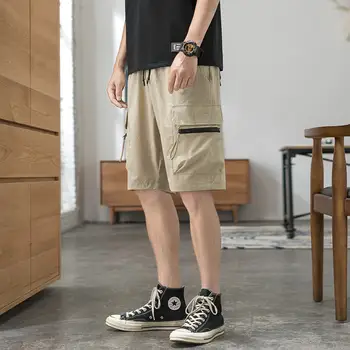 

Men's summer relaxed leisure overalls