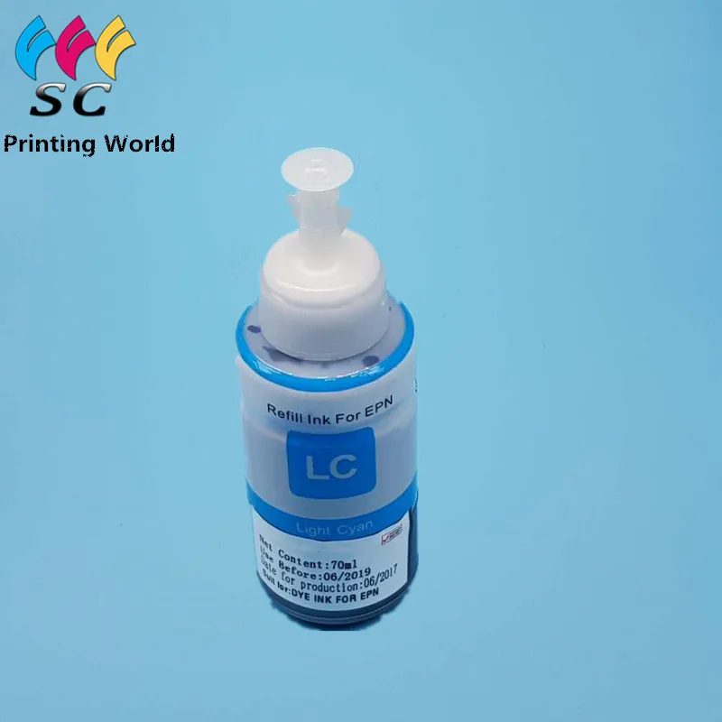 4 шт. чернила для принтера Epson L100 L200 L211 L301 L303 L351 L358 L551 L558 L355 L80 Artisan 50 R380 R260 R280 R265
