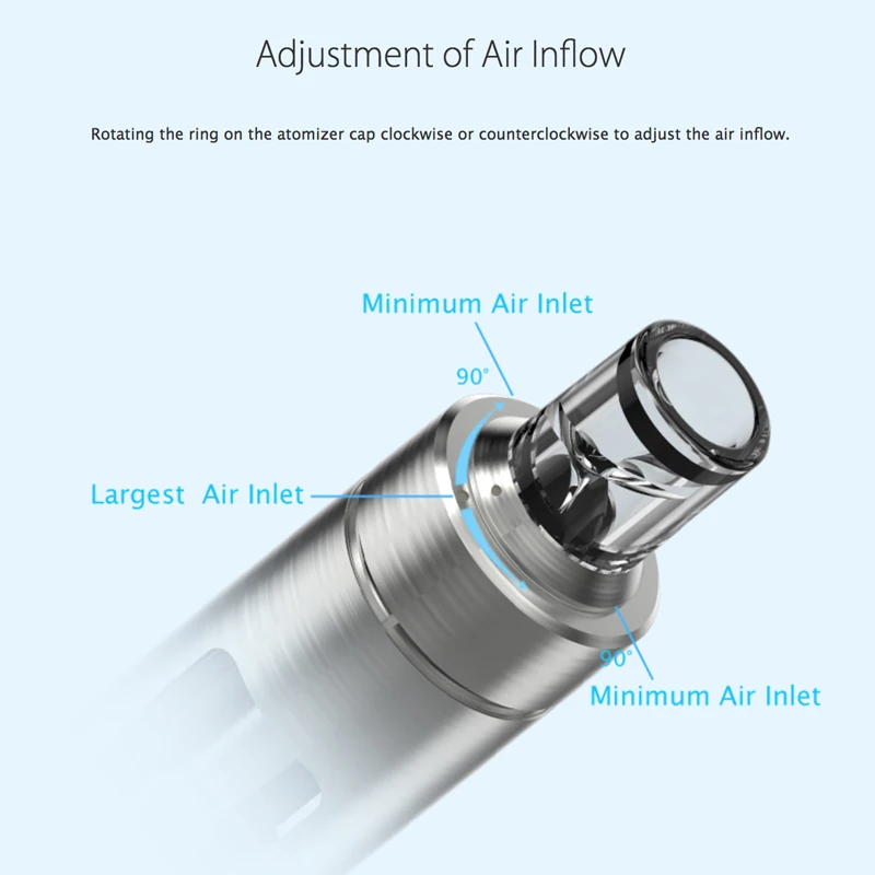 Стартовый набор все в одном Joyetech eGo AIO D16 с атомайзерами 25 Вт 1500 мАч баком 2 мл SS316