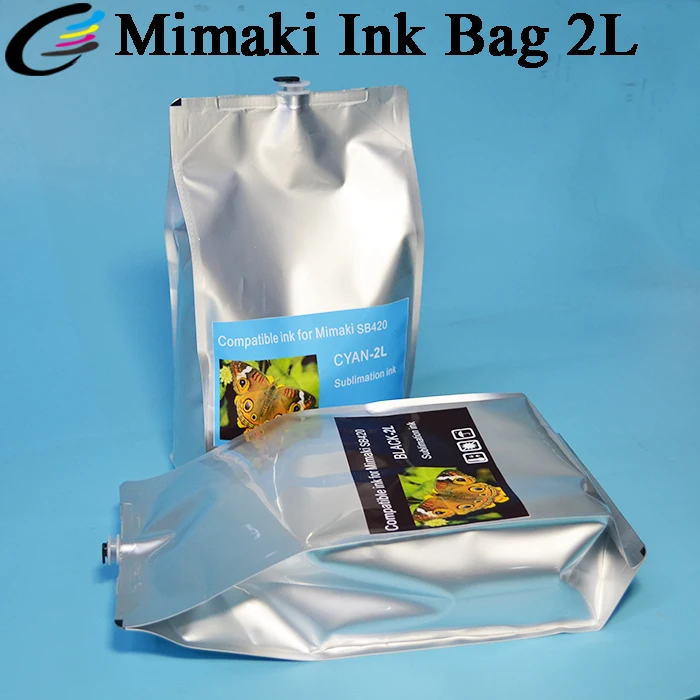 

2 Liter Ink Bag Mimaki TS500 Dye Sublimation Ink with Chip SB410