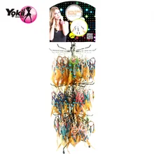 YOKII 150pieces/Display Dream Catcher Key Chain Fear Keyring Specail Gift Bag Accessories #D042