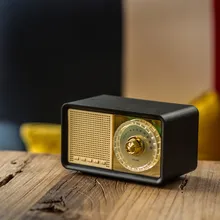 Классический ретро стерео fidelity мини сабвуфер аудио портативный беспроводной Bluetooth Сабвуфер TF карта открытый мобильный динамик