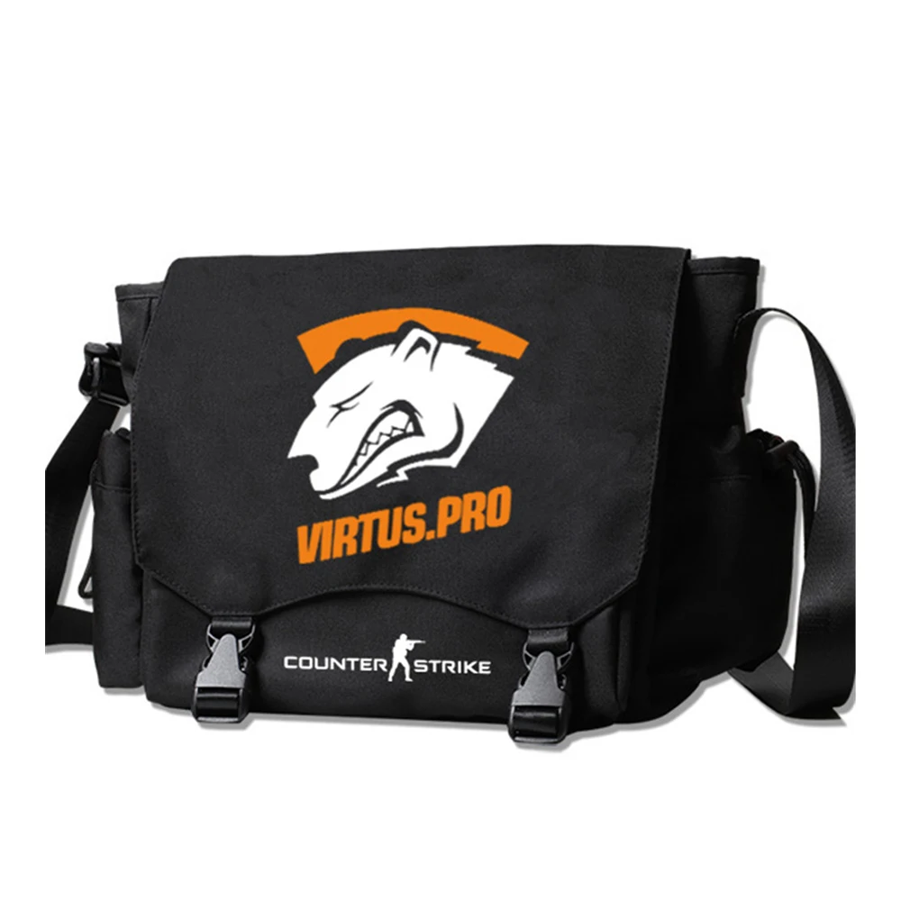 

CSGO Bag OL Valve PC Game Single Bag for Teenager Students Bookbag VIRTUS PRO