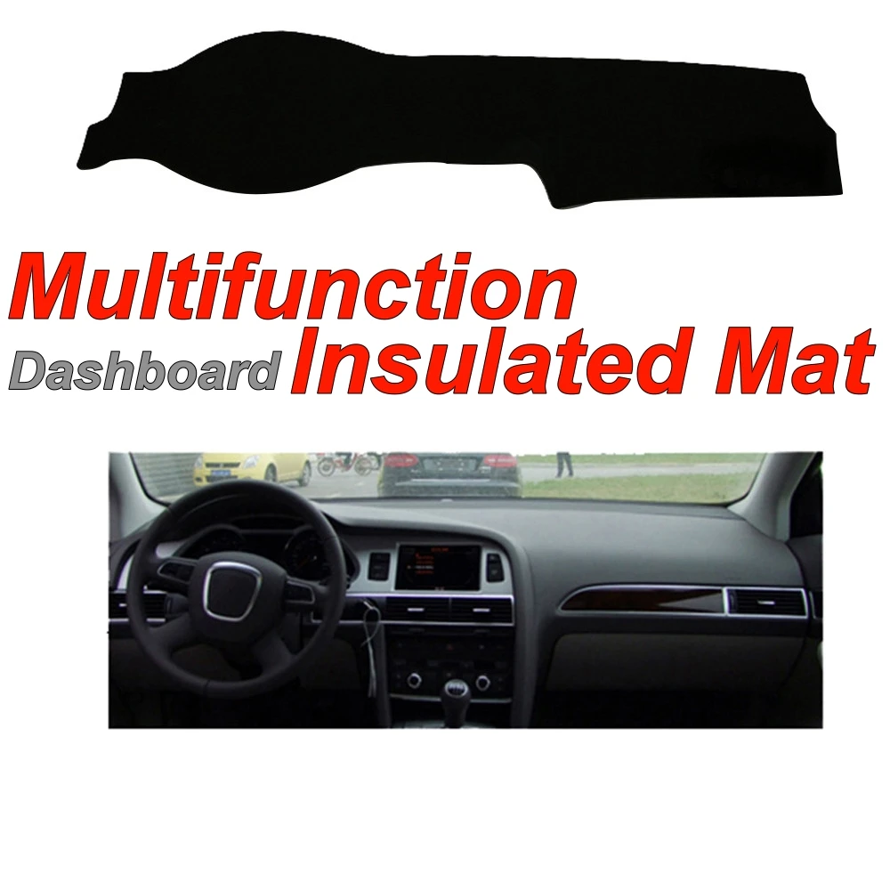 

Dashboard Mat Insulated Original Factory Shape pad Protection Cover Carpet Dashmat Special Model For Audi A6 C6 4A 4F 2004~2011
