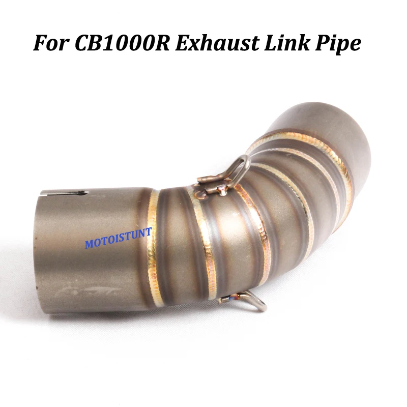 For Honda CB1000R Motorcycle Exhaust Escape Muffler Modified Middle Conncetion Link Pipe Slip on 2010-2015 - Image 4