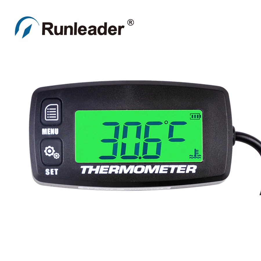 

RL-TS003 PT100 -20 +300 TEMP sensor TEMP METER thermometer temperature meter for motorcycle vehicles trencher aerator paramotor