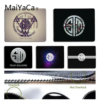 

MaiYaCa Personalized Cool Fashion TSM LOGO Office DIY Design Pattern Game mousepad Size for 18x22cm 25x29cm Small Mousepad