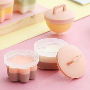 

4 Pcs/Set Cute Egg Poacher Cooker Set Plastic Egg Boiler Kitchen Egg Cooker Tools Egg Mold Form Maker Pancake Maker