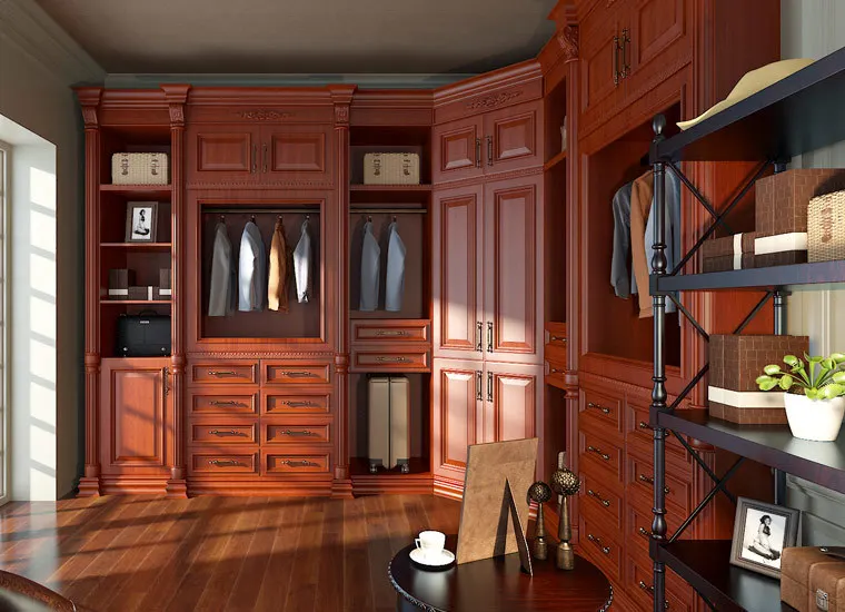 Guangzhou New Design Modern MDF Bedroom Wardrobe Designs