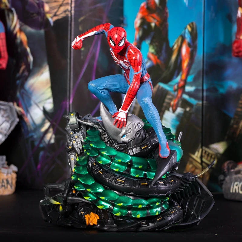 Игра PS4 Marvel Spiderman Super Hero классная фигура модель игрушки подарки на день