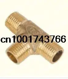 

5pcs 3 ways 1/2" BSP Tee Male Connection Pipe Brass Coupler Adapter
