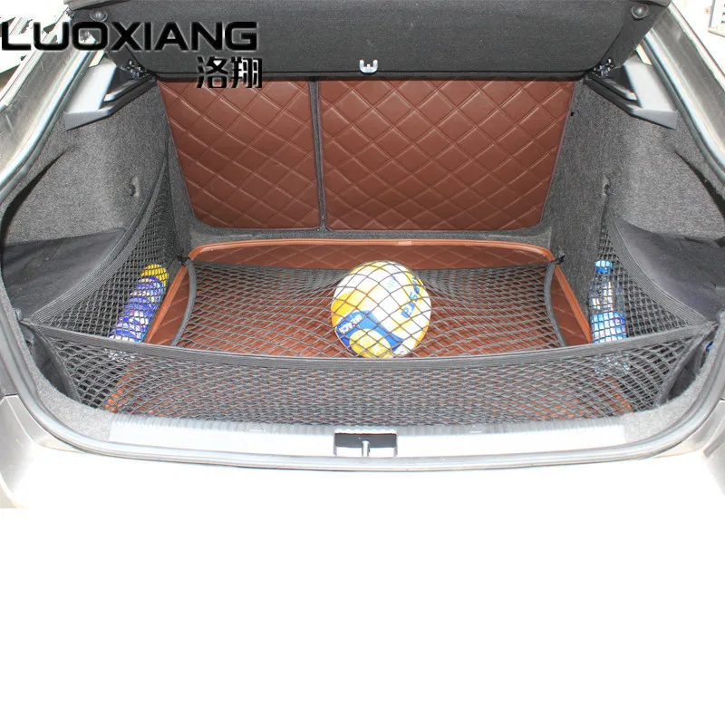 

For Octavia A7 Refit special single trunk luggage net double side net double vertical high elastic mesh storage for Octavia A7