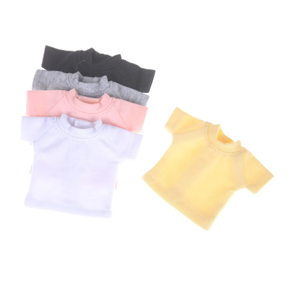 

5 Colors Fashion 1/6 Doll's T-shirt Clothes for Blyth, for s Doll Shirts Accessories 1PCS