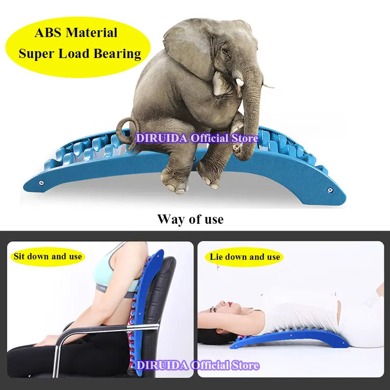 Новое обновление магнит для массажа спины с роликом для облегчения боли в позвоночнике поясничное тяговое устройство для растяжения поясницы расслабляющий массаж спины