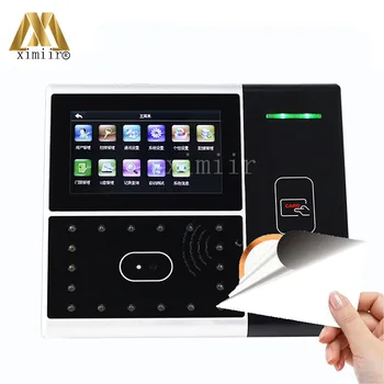 

Biometric Face Attendance Machine Access Control 4.3 Touch Screen Infrared Camera Iface301 MF Card Time Attendance