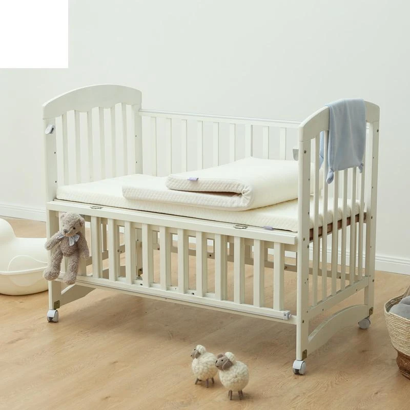 Colchón de espuma para bebé y niño, pinzas de colchón para guardería, plegable, para las cuatro estaciones| | -