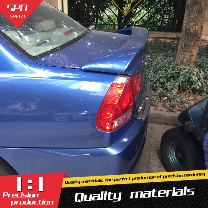 

For Mitsubishi Lancer Spoiler ABS Material Car Rear Wing Primer Color Rear Spoiler For Mitsubishi Lancer Spoiler 2008-2013