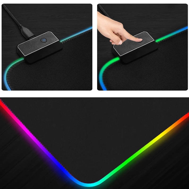 مقفلة LED USD حافة كابل المضادة الفئران ماوس كبير RGB سوبر XL متر الألعاب Estrada الإضاءة 14 1.8 الوسادة خصم بي Sidra لوحة اس States 900*400 المفاتيح يو للانزلاق ألوان Dollar United حصيرة Abdo 4 مقفلة LED USD حافة 4