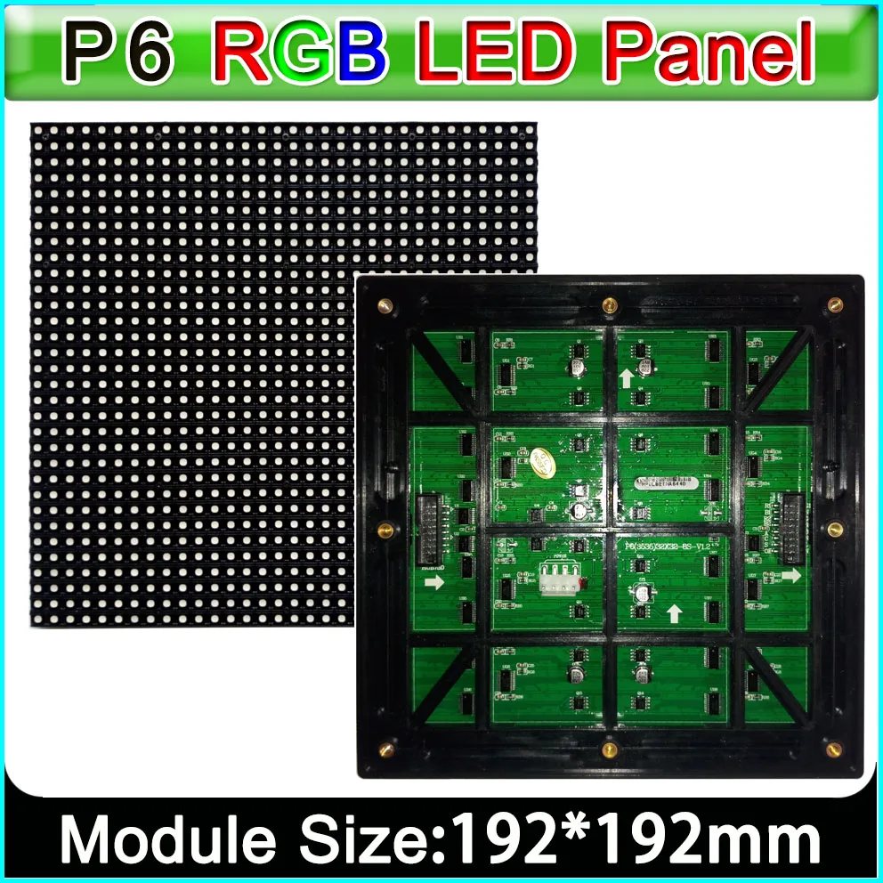 Im freien farbenreiche led-anzeige SMD 3IN 1 RGB LED-panel lichter