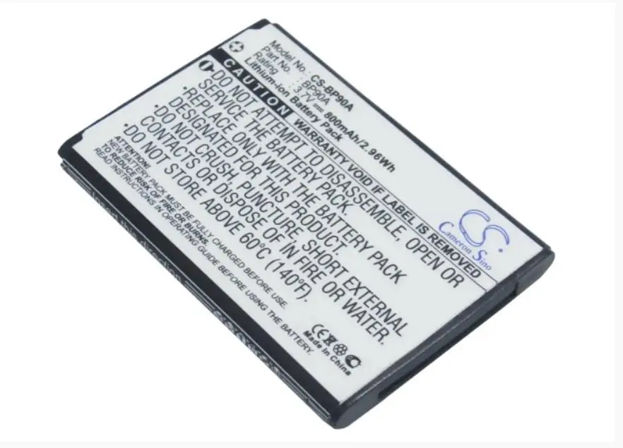 Аккумулятор Cameron Sino 800 мАч для SAMSUNG HMX-E10 E100P E10BP E10WP E110 SMX-E10 BP90A BP-90A IA-BP90A | Электроника