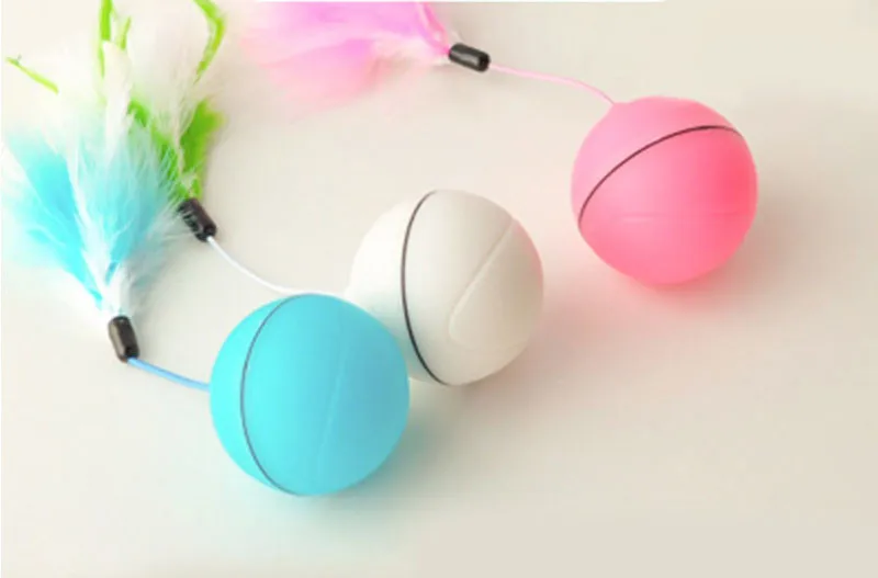 self rolling ball for cats