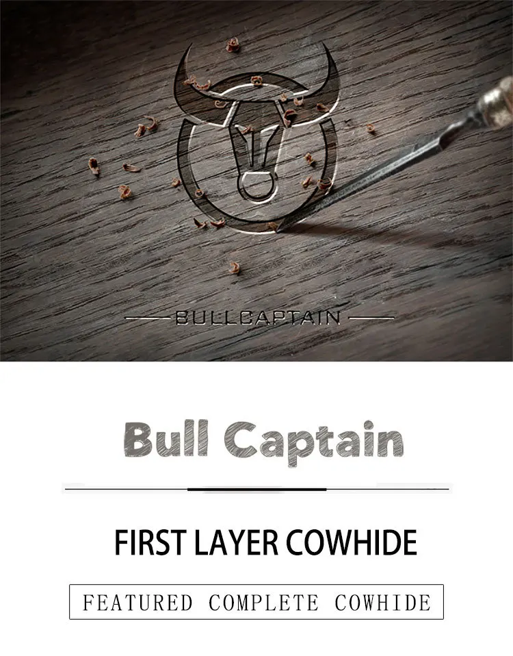 Модный мужской кошелек BULLCAPTAIN из натуральной кожи, маленький мужской кошелек на молнии, мужской короткий брендовый Кошелек для монет, высококачественный мужской клатч