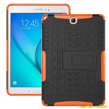 

For Samsung Galaxy Tab A 9.7 T550 T555 P550 P555 9.7" Tablet Kids Shockproof Silicone Protective Case Silicon + PC hard Cover