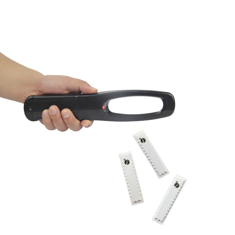  EAS Sensors high sensitive metal portable rf am gate tag tester eas handheld detector for 58Khz tag