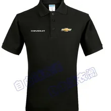 Летние Автомобили помечены 4S магазин оснастки на заказ Chevrolet рубашка поло хлопковая одежда для мужчин и женщин