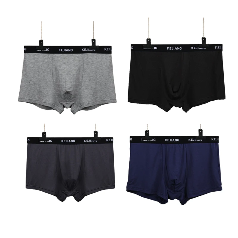 4 pcs/lot Boxer Men Thin Undershorts Men's Panties Short Breathable