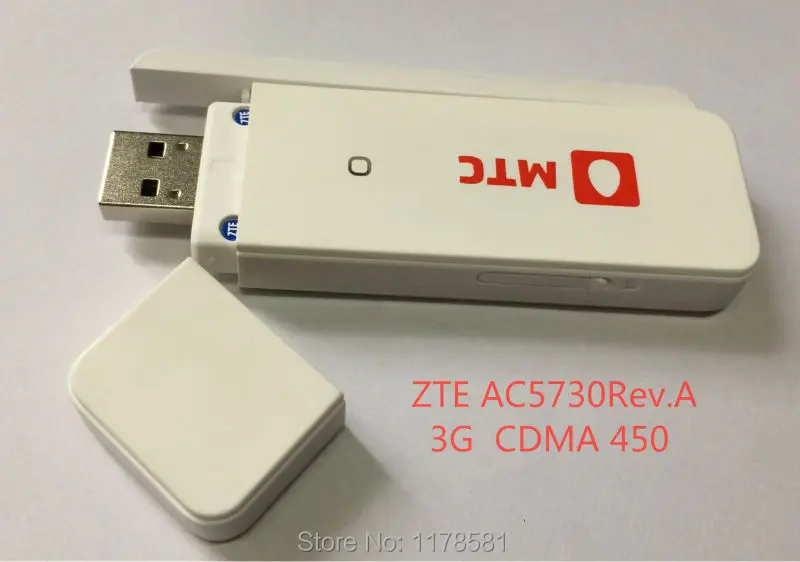 Zte AC5730 3g CDMA-450 об. USB модемов 3g карты