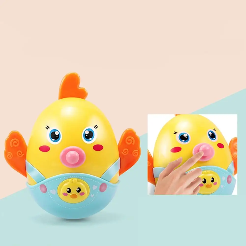 RCtown цыплят детские смешные Погремушки Мультфильм игрушка в виде животного мяч обучающая игрушка новорожденный подарок игрушка