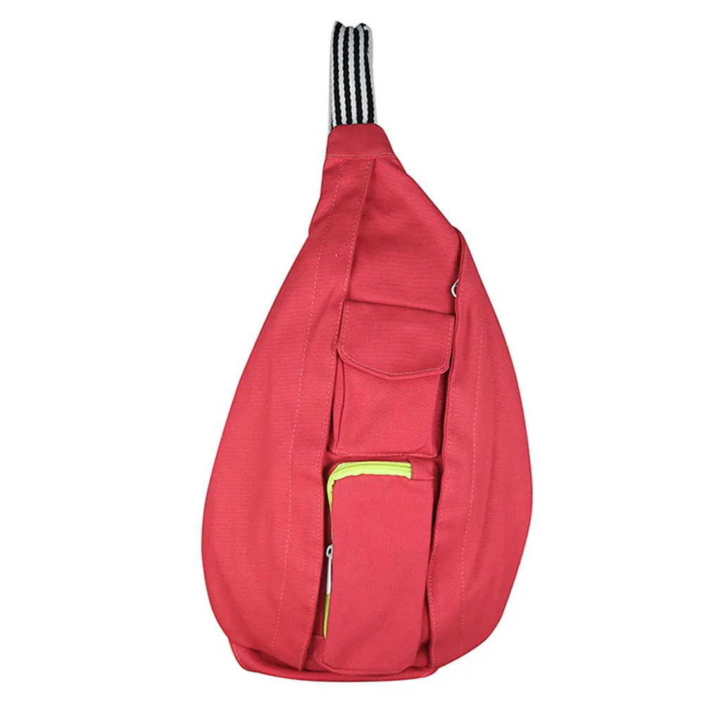 Сумка на поясном ремне модные поясная сумка мужской женский пояс Бег Ремни сумка Водонепроницаемая нейлоновая нагрудная сумка Живота Сумка-пояс Сумка L2 - Цвет: Красный