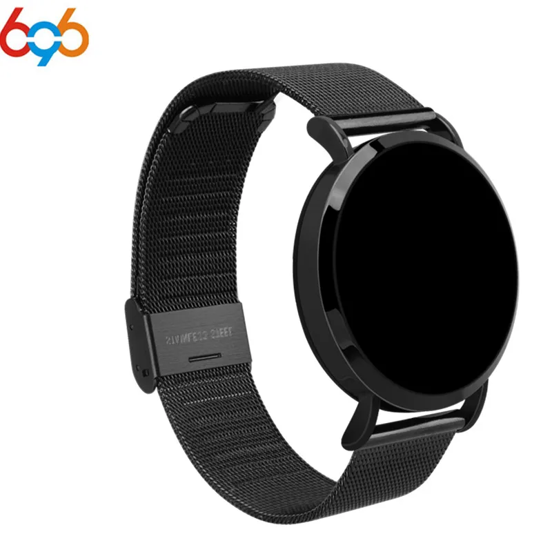 

696 0.95 inch Heart Rate Blood Pressure Monitor IP67 Bluetooth Sedentary Activity Track Smart Sport Watch Wristband PK CF007S