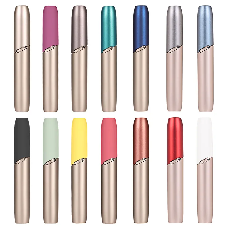 

14 Colors Colorful Cap Mouthpiece Shell For IQOS 3.0 Cigarette Accessories ABS Plastic Cover Case Replaceable Outer Case