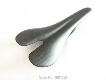

Newest lightest Mountain bicycle matt 3K full carbon fibre saddle carbon bike saddle Road carbon front seat mat MTB parts 105g