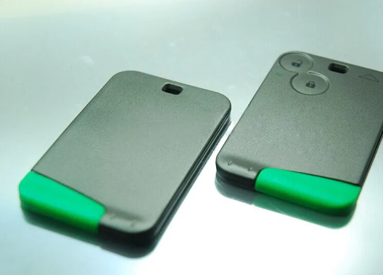 RENAULT Laguna Smart Card 2 Button Key Shells WIth Insert Small Key Blade (8)11