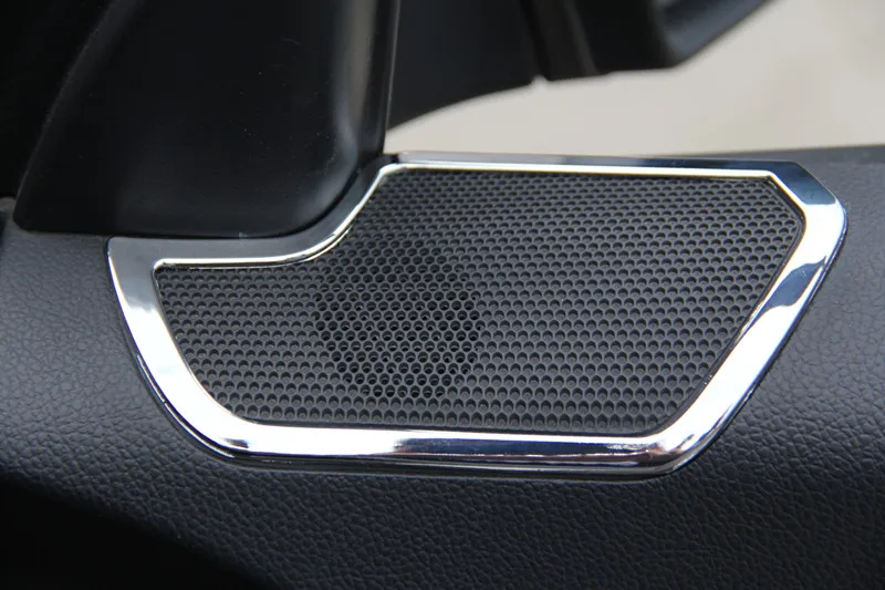 

Car Styling 2Pcs New Chrome Car Interior Door Stereo Speaker Cover Trim for Kia Sportage R 2011 2012 2013 2014 2015