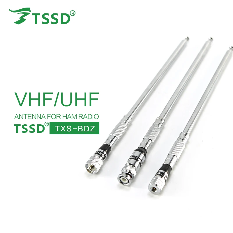 Совершенно новая длинная VHF или UHF моно полоса рация телескопическая антенна |