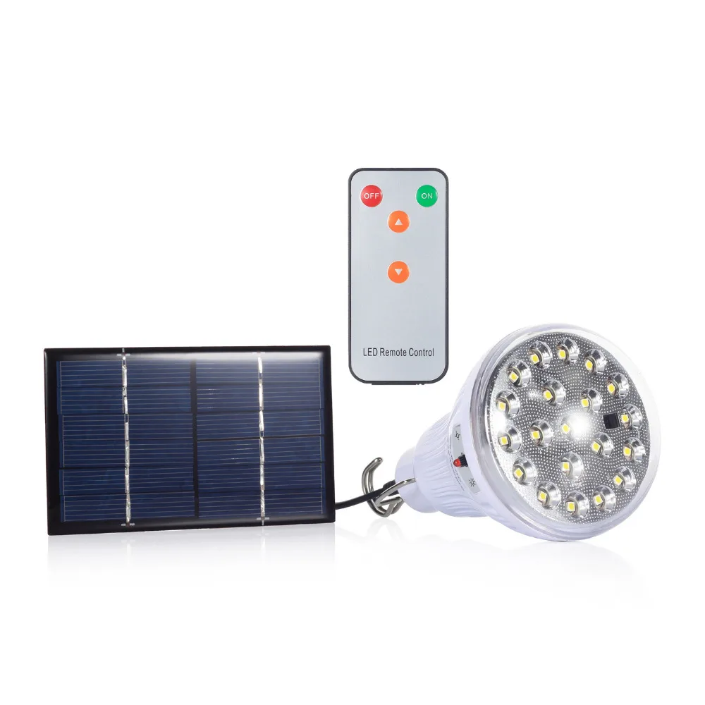 Exterior Interior 20 Led Luz Solar Jardín Hogar Seguridad Lámpara Exterior Interior 20 Led Luz Solar