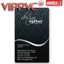 A40053 визитная карточка шаблон для пластиковая визитка 0,38 мм Тонкая ПВХ Карта